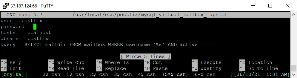 Plik mysql_virtual_mailbox_maps.cf