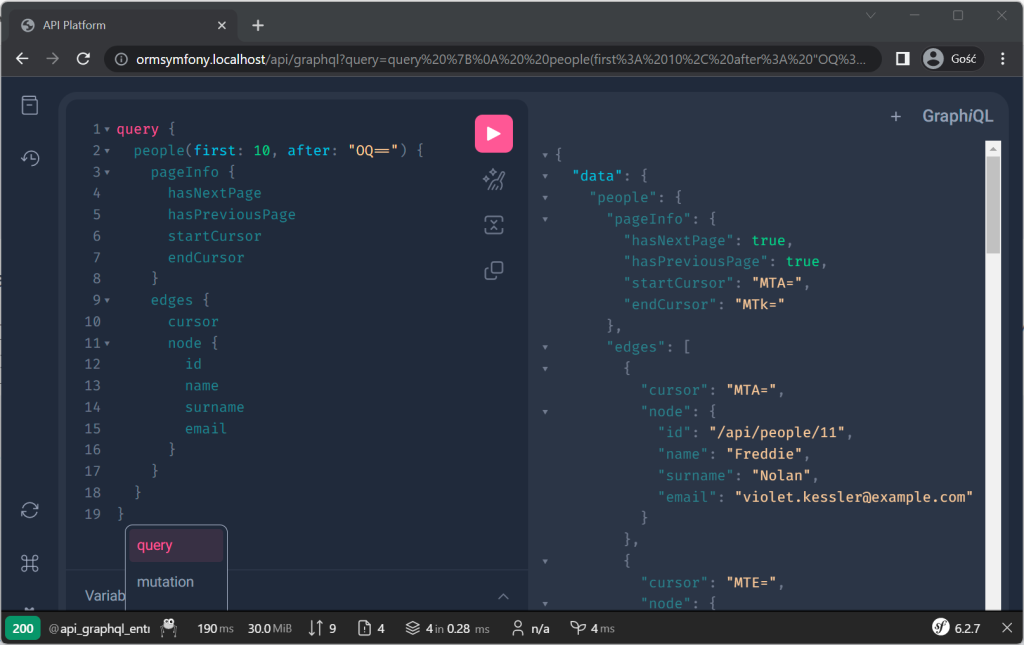 Paginacja w GraphQL